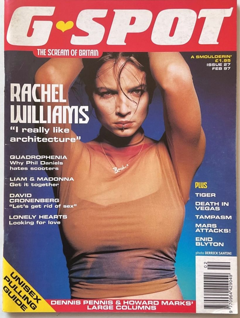 G SPOT magazine side cover Issue 27  February 1997