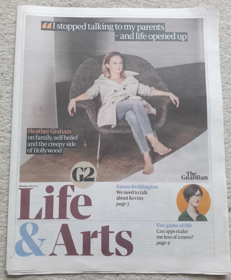 GUARDIAN GTWO magazine side cover 28 April 2025