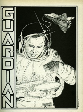GUARDIAN magazine side cover Issue 2 May 1979
