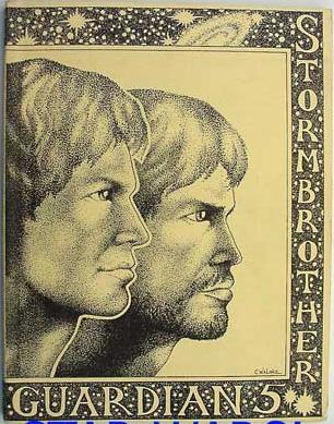 GUARDIAN magazine side cover Issue 5 February 1983