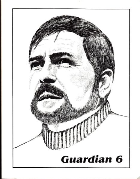 GUARDIAN magazine side cover Issue 6 May 1984