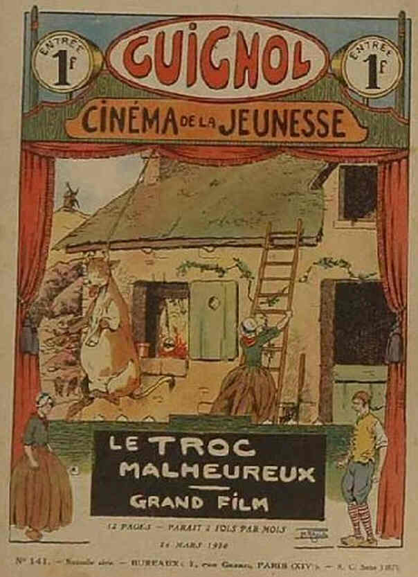 GUIGNOL magazine side cover Issue 141 16 March 1930