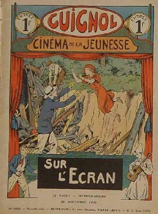 GUIGNOL magazine side cover Issue 269 26 November 1933