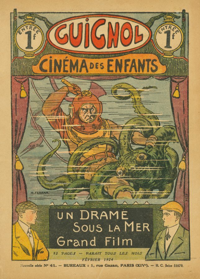 GUIGNOL magazine side cover Issue 41 February 1924