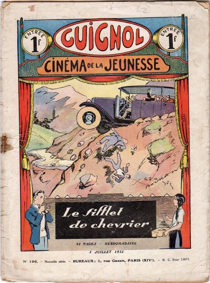 GUIGNOL magazine side cover Issue 196 3 July 1932