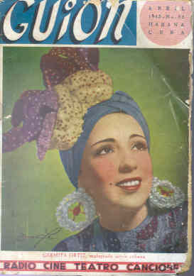 GUION magazine side cover April 1945