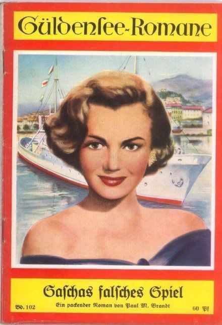 GULDENFEE ROMANE magazine side cover Issue 102  1956