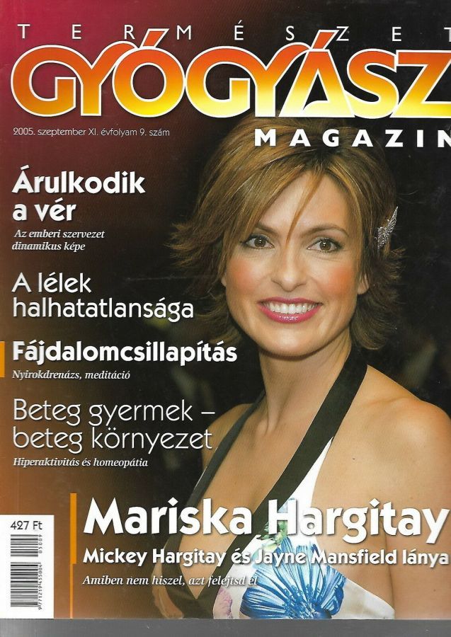 TERMESZET GYOGYASZ magazine side cover  September 2005