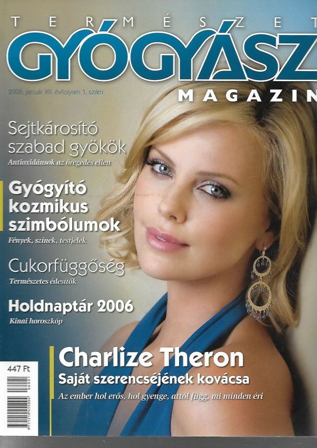 TERMESZET GYOGYASZ magazine side cover  January 2006