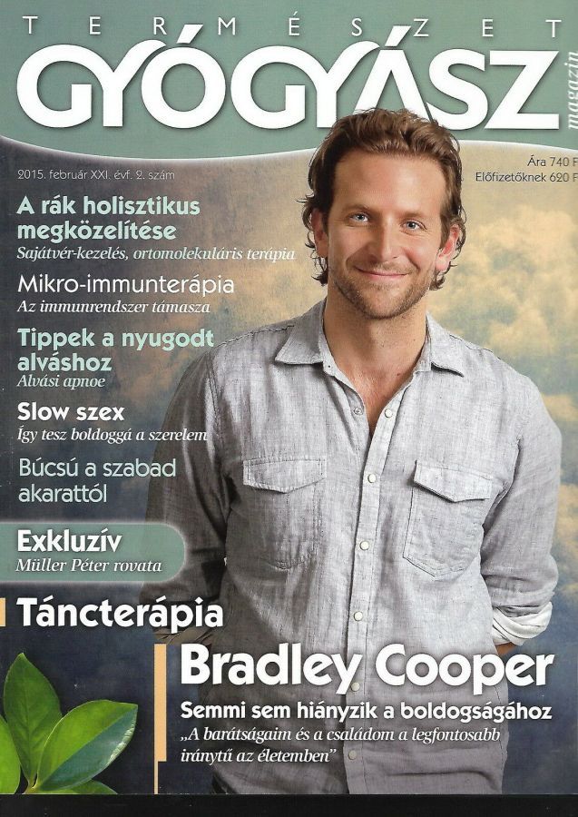 TERMESZET GYOGYASZ magazine side cover  February 2015