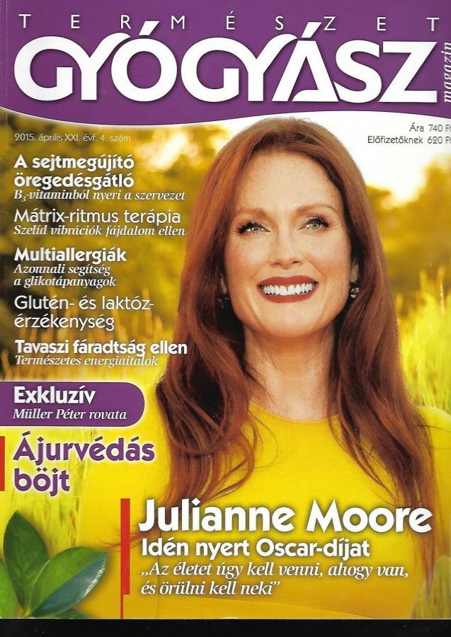 TERMESZET GYOGYASZ magazine side cover  April 2015