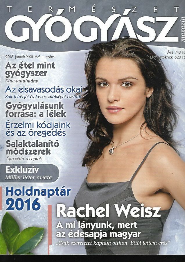 TERMESZET GYOGYASZ magazine side cover  January 2016
