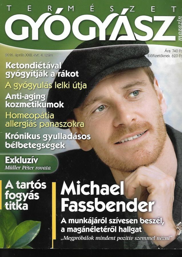 TERMESZET GYOGYASZ magazine side cover  April 2016
