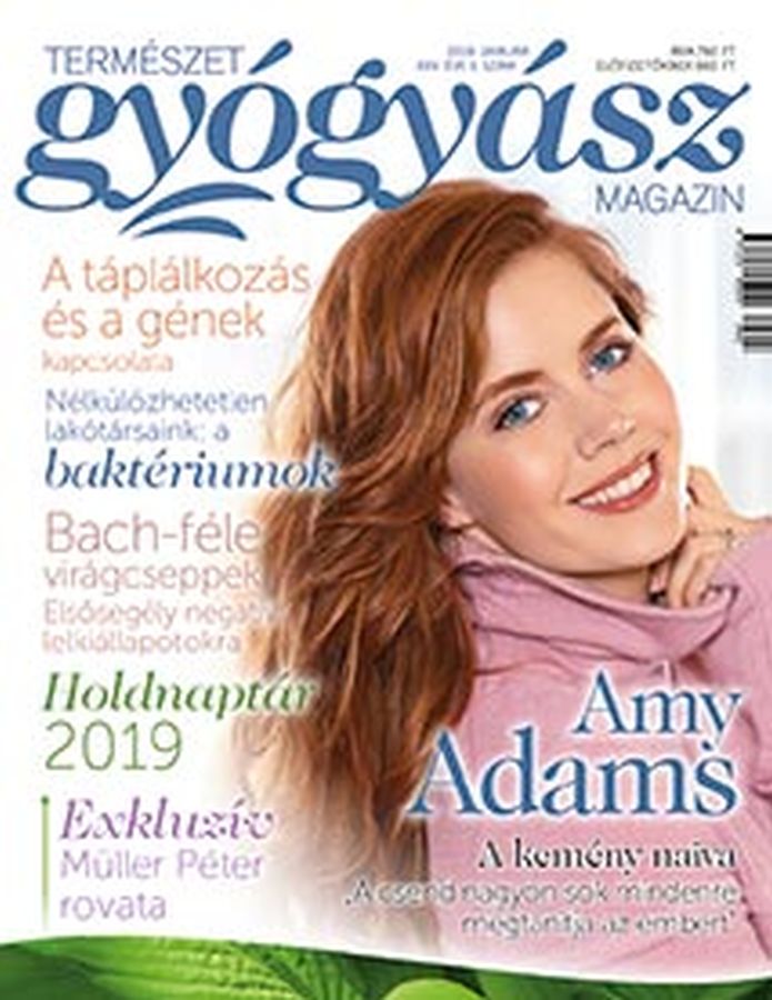 TERMESZET GYOGYASZ magazine side cover  January 2019