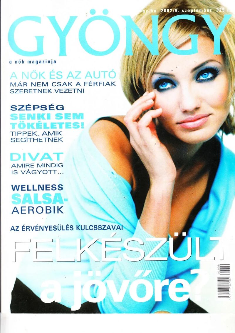 GYONGY magazine side cover  September 2002