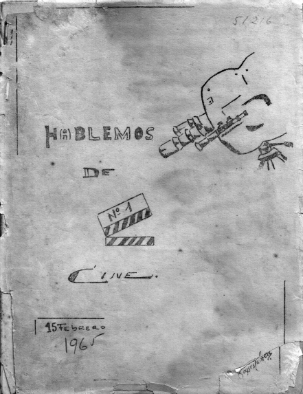 HABLEMOS DE CINE magazine side cover Issue 1 14 February 1965