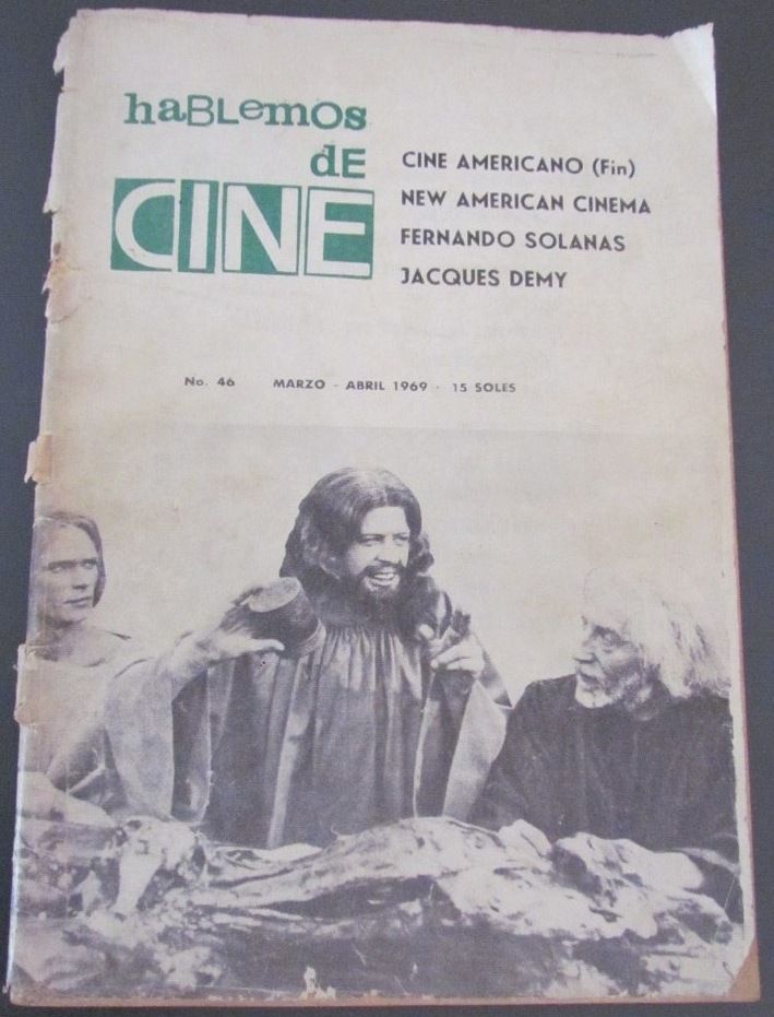 HABLEMOS DE CINE magazine side cover Issue 46 March/April 1969