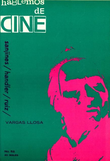 HABLEMOS DE CINE magazine side cover Issue 52 March 1970