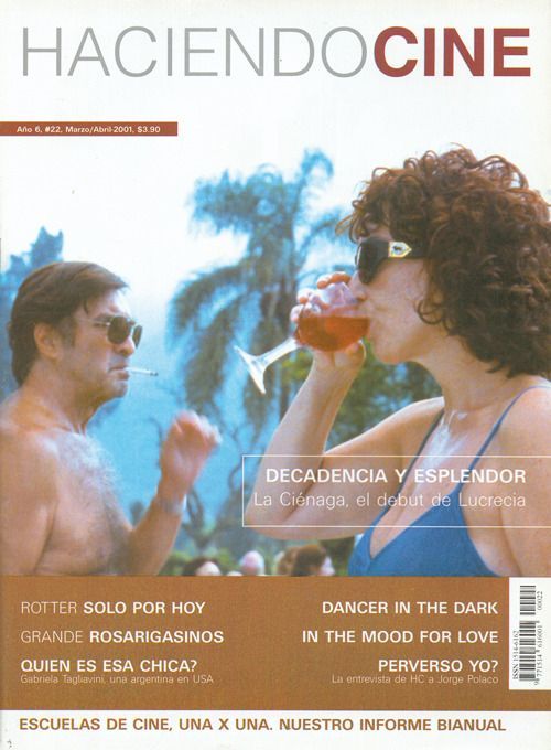 HACIENDO CINE magazine side cover Issue 22 March/April 2001
