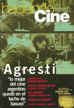 HACIENDO CINE magazine side cover Issue 3 March 1996