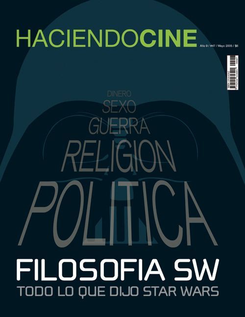 HACIENDO CINE magazine side cover Issue 47 May 2005