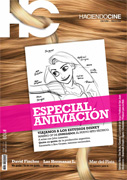 HACIENDO CINE magazine side cover Issue 109 November 2010