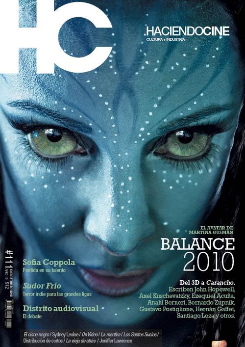 HACIENDO CINE magazine side cover Issue 111 January/February 2011