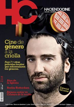 HACIENDO CINE magazine side cover Issue 112 March 2011