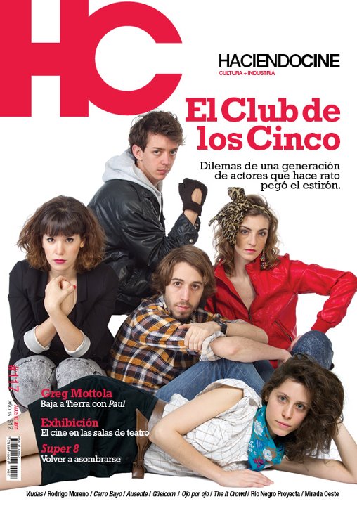HACIENDO CINE magazine side cover Issue 117 August 2011