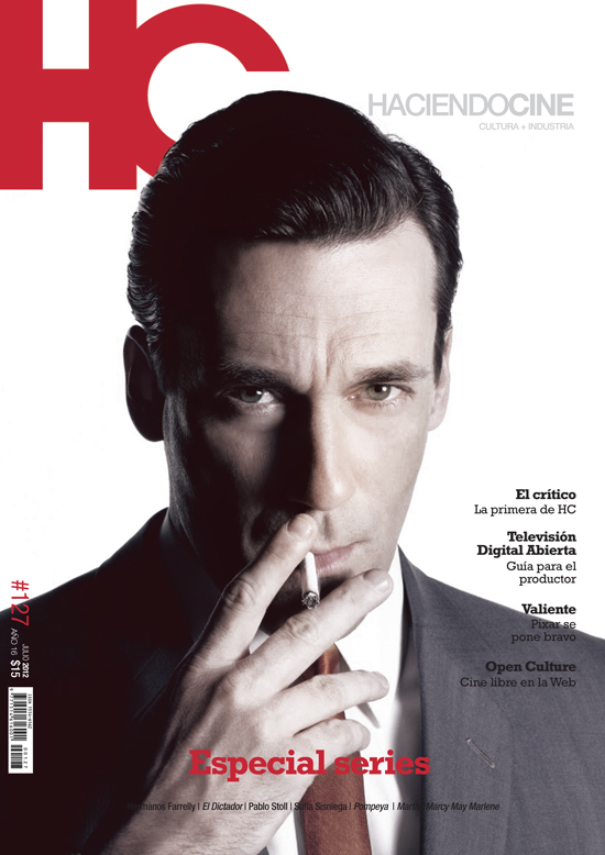 HACIENDO CINE magazine side cover Issue 127 July 2012