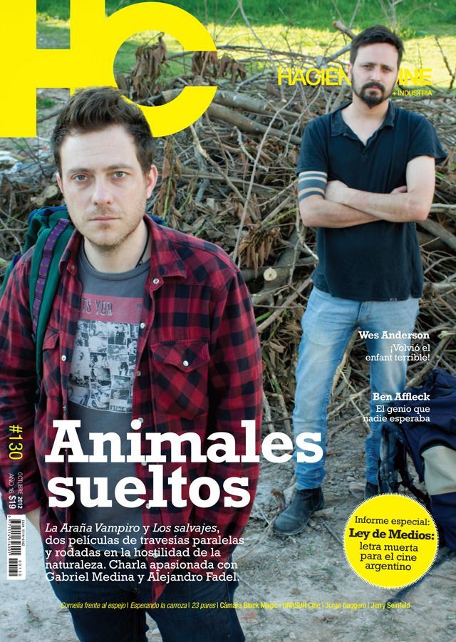 HACIENDO CINE magazine side cover Issue 130 October 2012