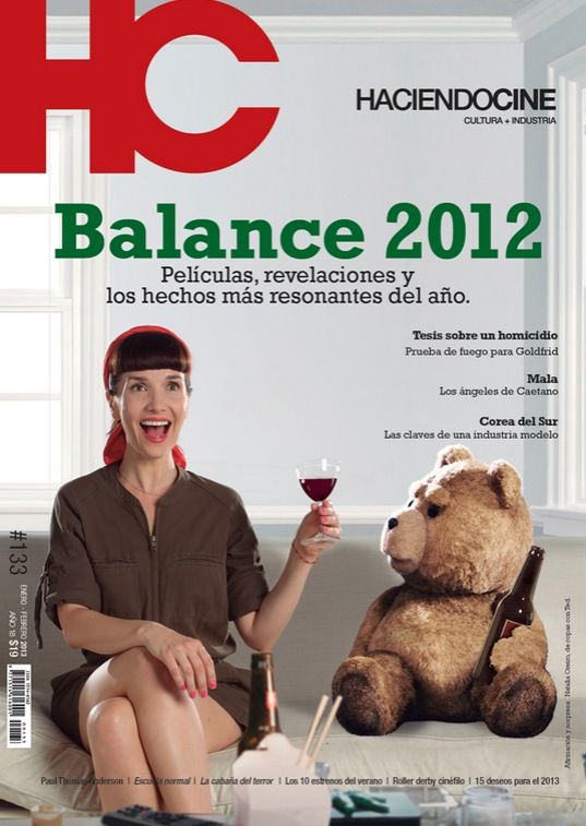 HACIENDO CINE magazine side cover Issue 133 January/February 2013