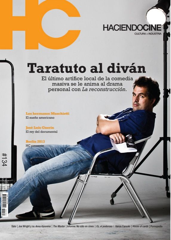 HACIENDO CINE magazine side cover Issue 134 March 2013