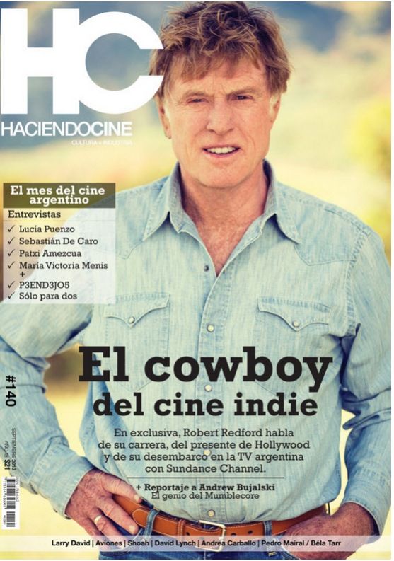 HACIENDO CINE magazine side cover Issue 140 September 2013