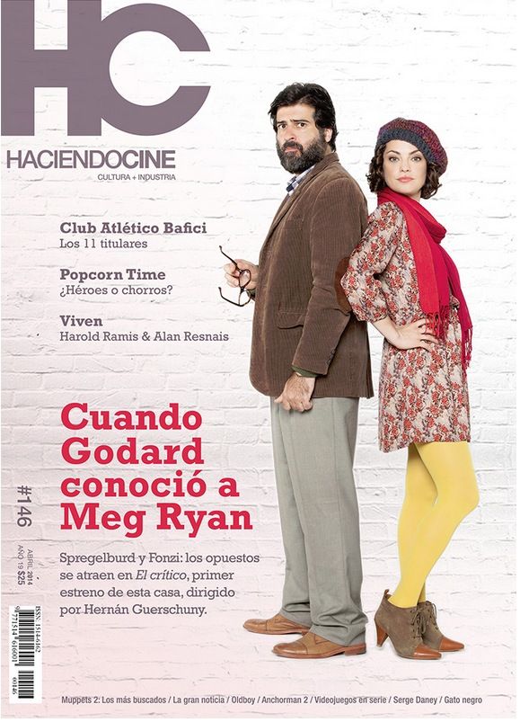 HACIENDO CINE magazine side cover Issue 146 April 2014