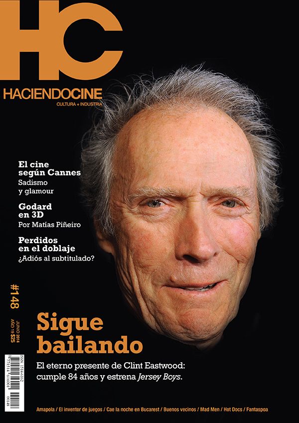HACIENDO CINE magazine side cover Issue 148 June 2014