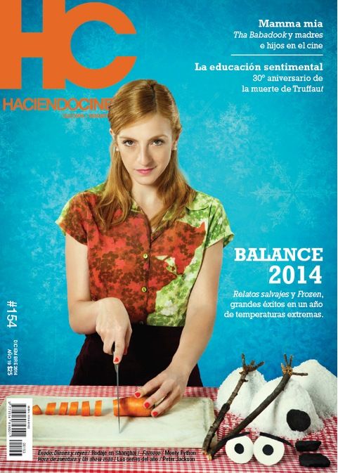 HACIENDO CINE magazine side cover Issue 154 December 2014
