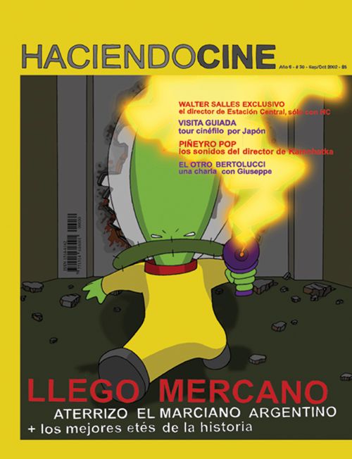 HACIENDO CINE magazine side cover Issue 30 September/October 2002