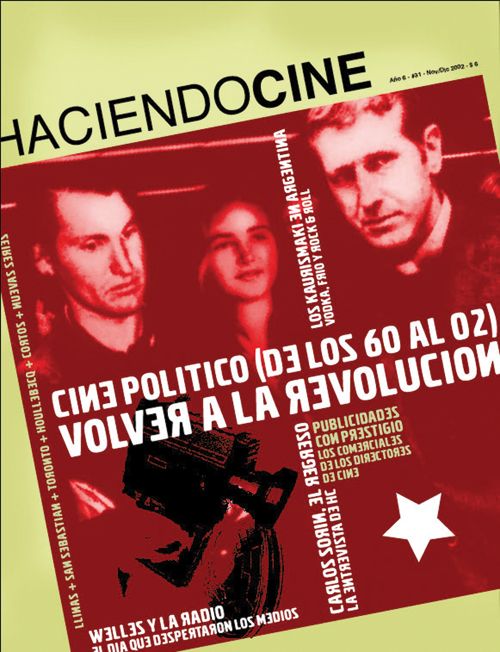 HACIENDO CINE magazine side cover Issue 31 November/December 2002