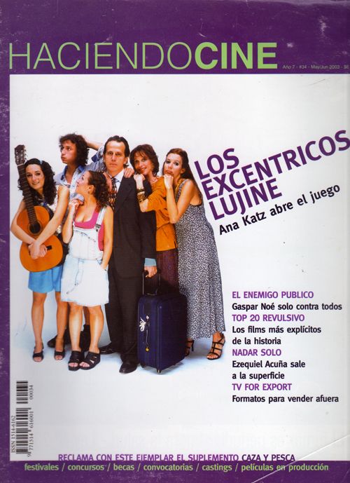 HACIENDO CINE magazine side cover Issue 34 May/June 2003