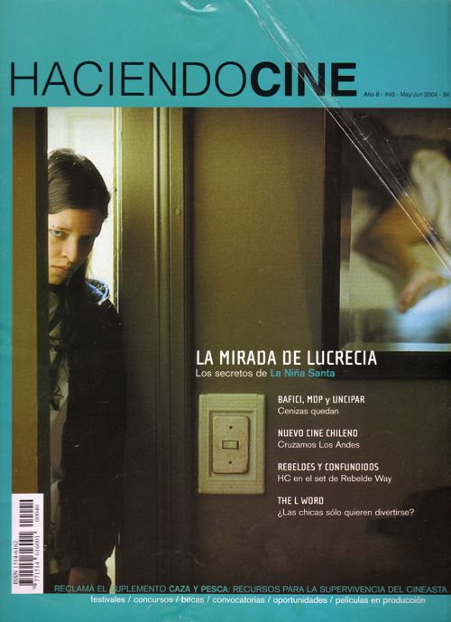 HACIENDO CINE magazine side cover Issue 40 May/June 2004