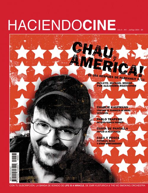 HACIENDO CINE magazine side cover Issue 41 July/August 2004