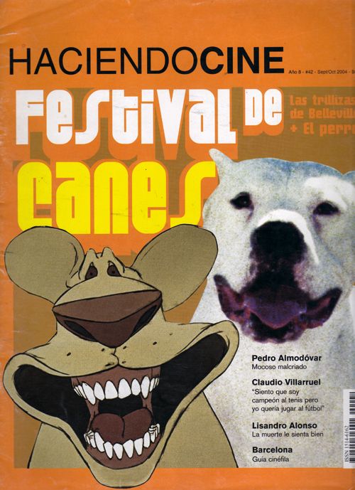 HACIENDO CINE magazine side cover Issue 42 September/October 2004