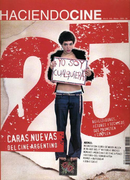 HACIENDO CINE magazine side cover Issue 45 March 2005
