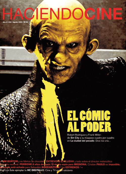 HACIENDO CINE magazine side cover Issue 50 August 2005