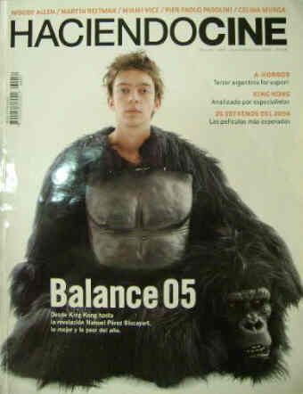 HACIENDO CINE magazine side cover Issue 55 January/February 2006