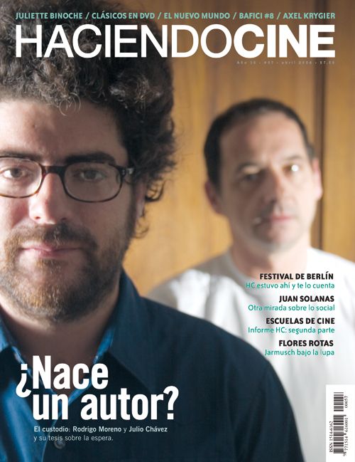 HACIENDO CINE magazine side cover Issue 57 April 2006