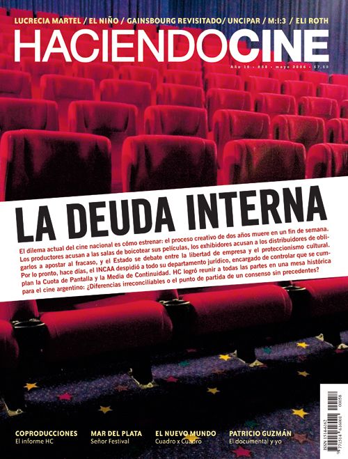 HACIENDO CINE magazine side cover Issue 58 May 2006