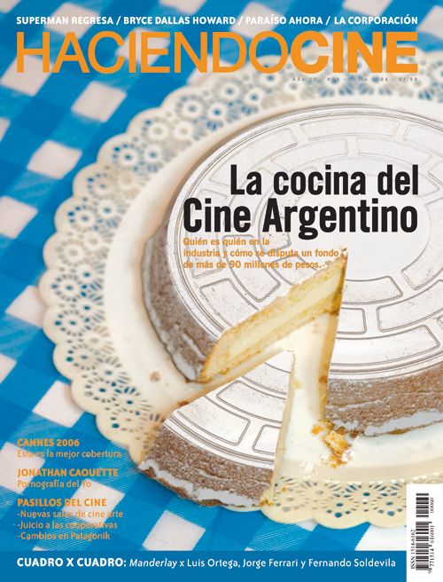 HACIENDO CINE magazine side cover Issue 60 July 2006