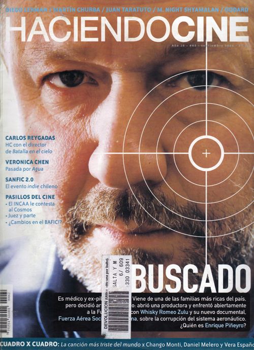 HACIENDO CINE magazine side cover Issue 62 September 2006